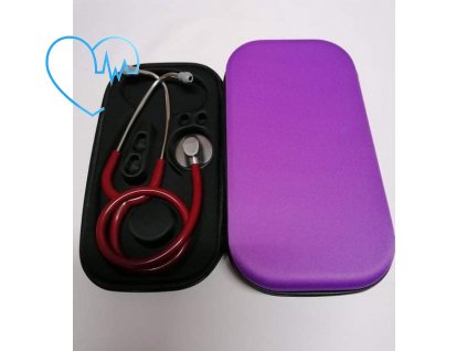 Pouzdro pro stetoskop Littmann fialový MINIBOX