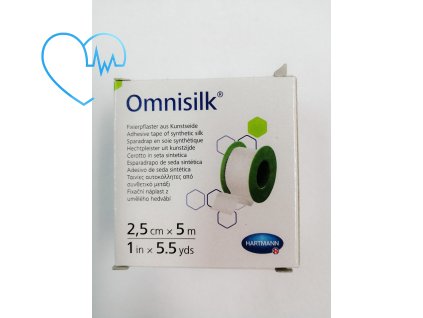 Náplast Omnisilk 2,5 cm x 5 m cívka