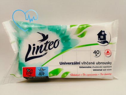 Linteo univerzální vlhčené ubrousky 40 ks