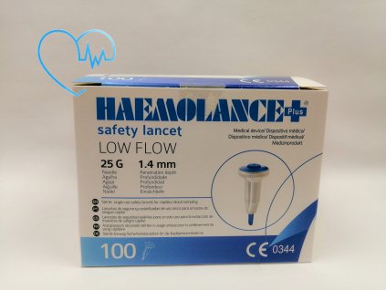 Haemolance Plus Low Flow 25 G 1,4 mm