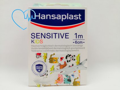 Hansaplast náplast Sensitive KIDS 6cm x 1m
