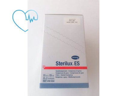 Sterilux 7,5x7,5cm 25ks