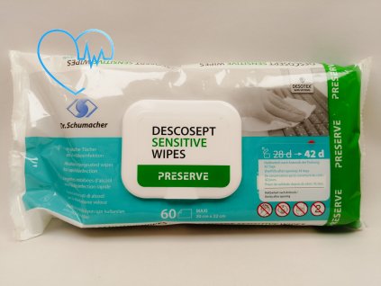 Descosept Sensitive Wipes 60 ks