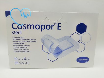Náplast Cosmopor E steril 10x6cm 25 ks
