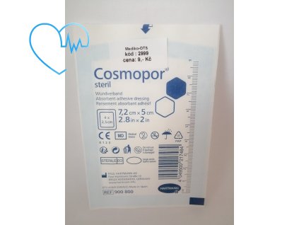 Cosmopor steril 7,2x5cm