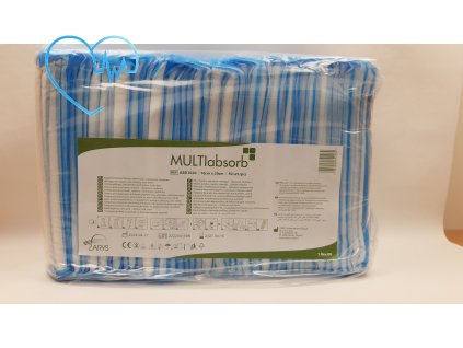 Kompresy absorpční Multiabsorb 10x20 cm 100ks