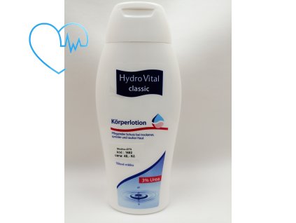 Hydrovital Classic Urea 3% tělové mléko 250 ml