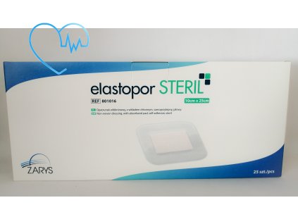 Elastopor steril 10x25 cm 25 ks