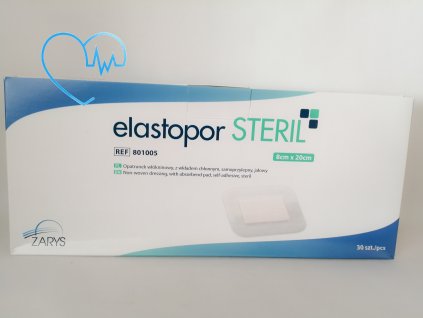 Elastopor steril 8x20 cm 30 ks