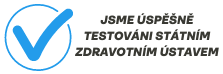 Jsme úspěšně testování státním zdravotním ústavem