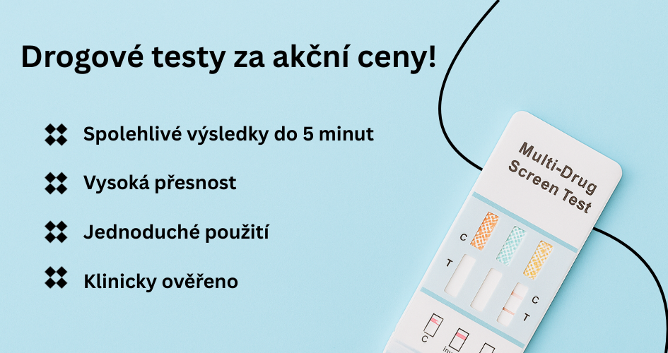 Drogové testy - slevy