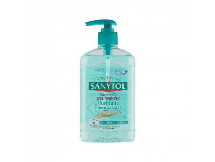 SANYTOL - Tekuté Mýdlo - Dezinfekční - Purifiant - 250ml