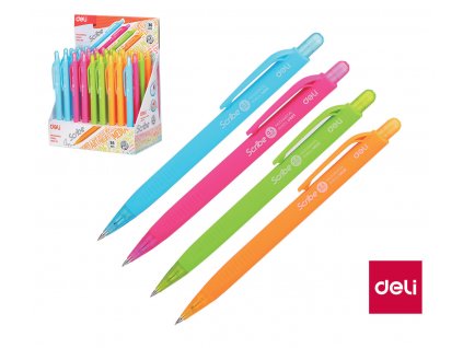 Deli - Mikrotužka ergo SCRIBE - EU60200 - 0,5mm - různé barvy