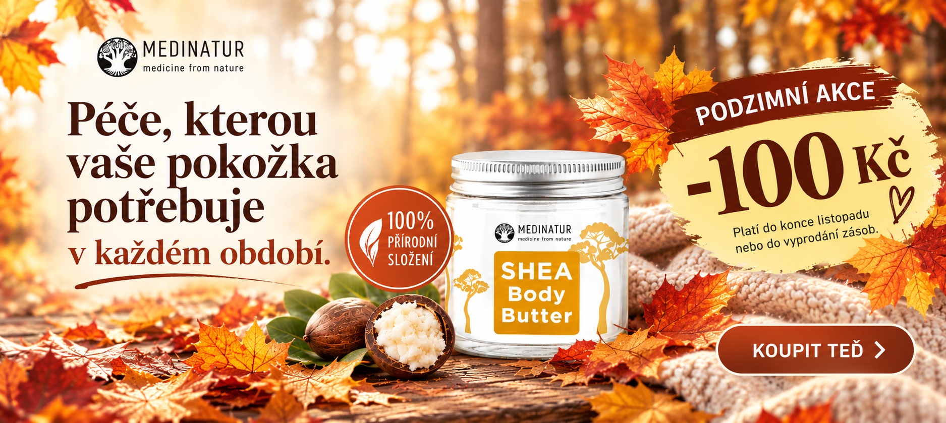 Akce Shea body butter