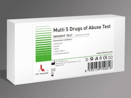 Drogový test Multi 5 Drugs of Abuse Test