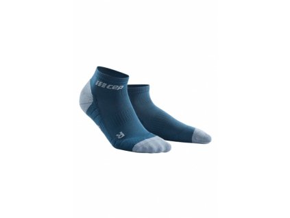compression low cut socks 3.0 blue grey