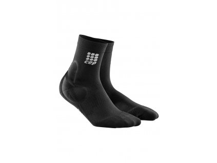 cep ortho ankle support short socks black grey m 178809 6