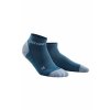 compression low cut socks 3.0 blue grey