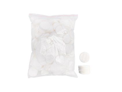 Bavlněné kulaté kosmetické polštářky 250 g