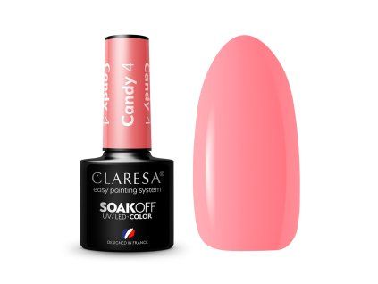 CLARESA CANDY Hybridní lak 4 -5g