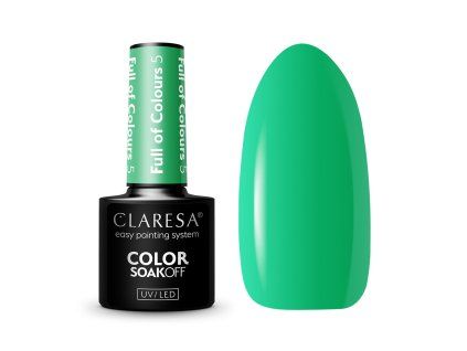 CLARESA Lakier hybrydowy Plný barev 5 -5g