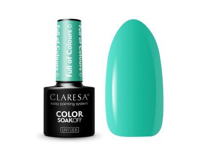 CLARESA Lakier hybrydowy Plný barev 6 -5g