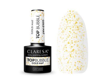 Claresa Top Bubble gold Matt No wipe -5g