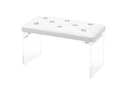 Stojan na manikúru Momo Diamond Velour Ecru