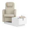 Kosmetické křeslo SPA pro pedikúru Sillon Elysia krémové