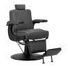 Kadeřnické křeslo Hair System BM88066 šedé