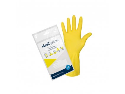 ideall yellow uklidove rukavice 1 par