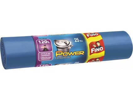 FINO LDPE Pytle Power 120 l, 25 ks, 45 µm