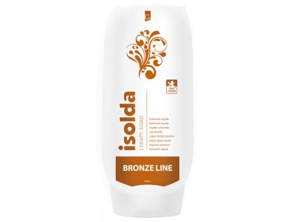 ISOLDA krémové mýdlo Bronze line, 500 ml