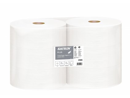 Toaletní papír Jumbo Katrin Plus 280,  6 rolí, 250 m, 2 vrs., celulóza