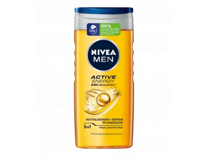 0005482 nivea men active energy sprchovy gel 250 ml