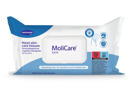 Čisticí ubrousky MoliCare Skin, 50 ks