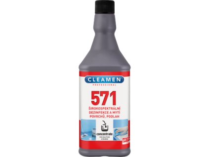 CLEAMEN 571 concentrate širokospektrální dezinfekce a mytí povrchů, podlah