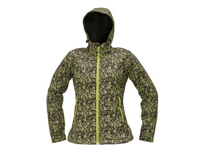 YOWIE print.soft. bun hnědá/zelená (Velikost XXL)