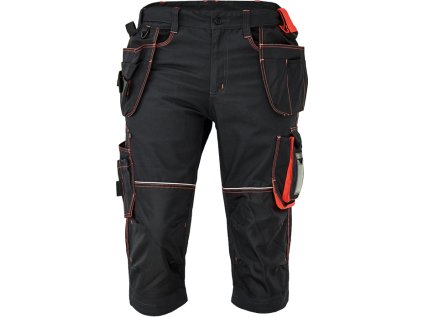 KNOXFIELD 3/4 kalhoty antrac/červ (Velikost 64)