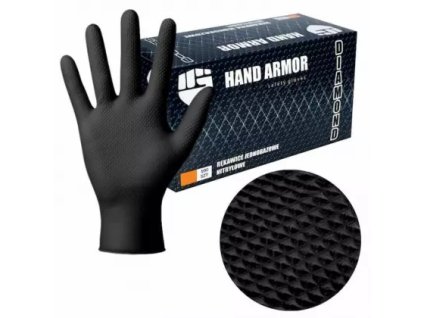 hand armor rekawice nitrylowe wzmocnione diamond m 100 szt