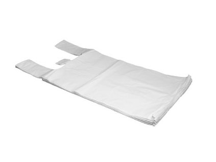 TAŠKA 10kg bílá 30+16x52cm HDPE 100ks