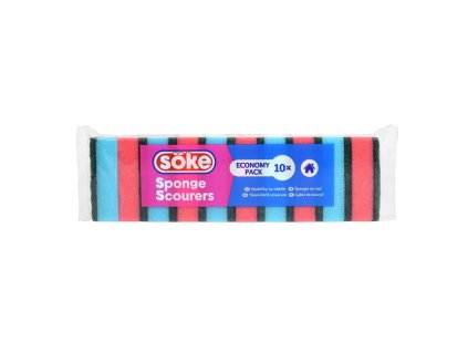 Söke houbička na nádobí, 10 ks