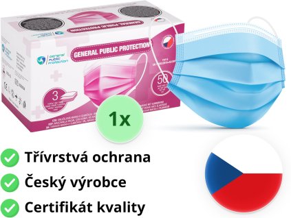 jednorazove ochranne rousky general public protection 1x mediskont