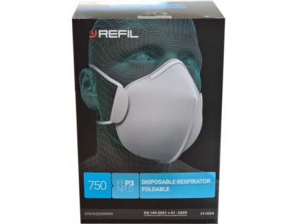 respirator ffp3 refil standard 751 1ks mediskont