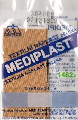 Mediplast náplast 6x2 cm 5ks