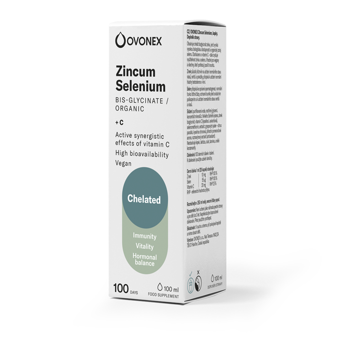 Levně Ovonex Liquid Zincum Selenium 100 ml
