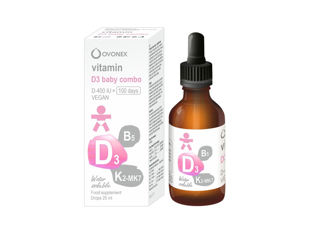 Ovonex Vitamin D3 Baby Combo kapky 25 ml