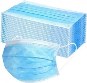 Levně Disposable Protective Mask Rouška jednorázová třívrstvé 50 ks