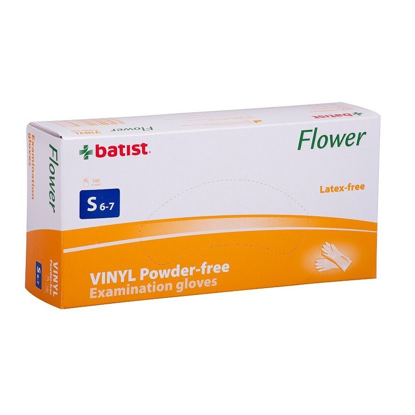 Levně Batist Medical FLOWER 100 ks Rozměr: S