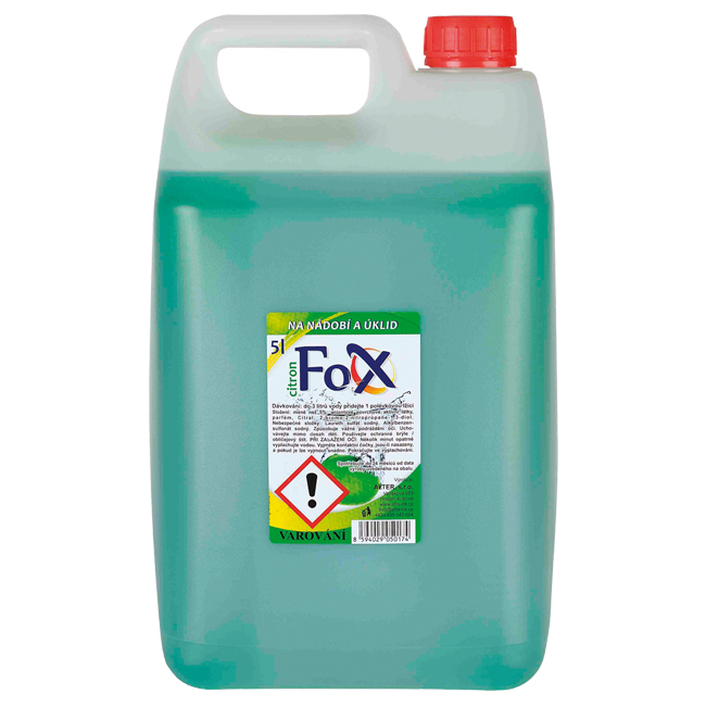 Fox na nádobí a úklid Citron 5 l